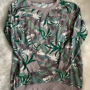 Gap Crewneck Sweatshirt - Tropical Print